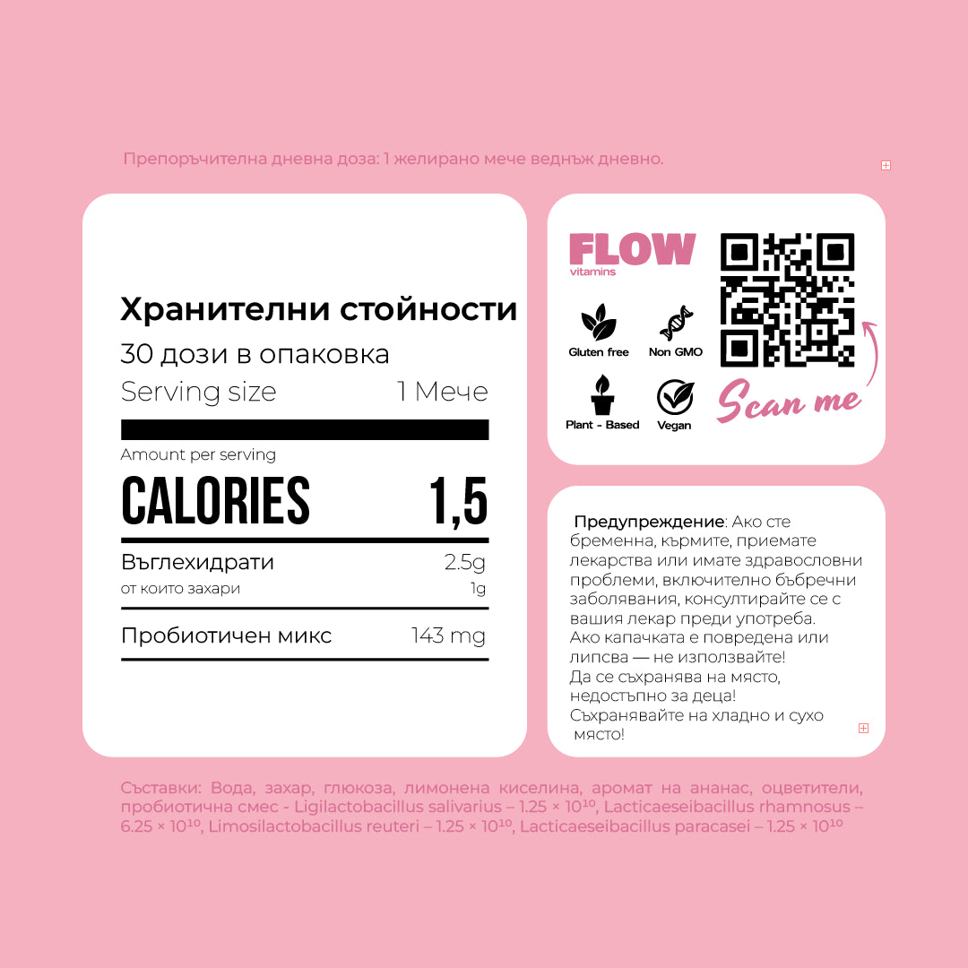 Flow®️ - Желирани мечета за женско здраве