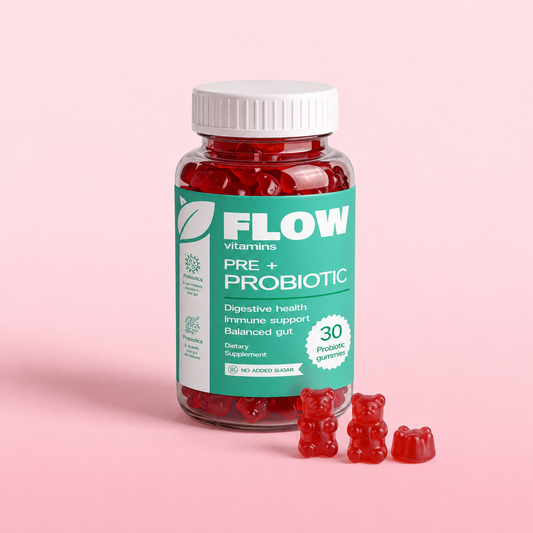 Flow Pre+Probiotic – пробиотик с Actilight пребиотик при подут корем
