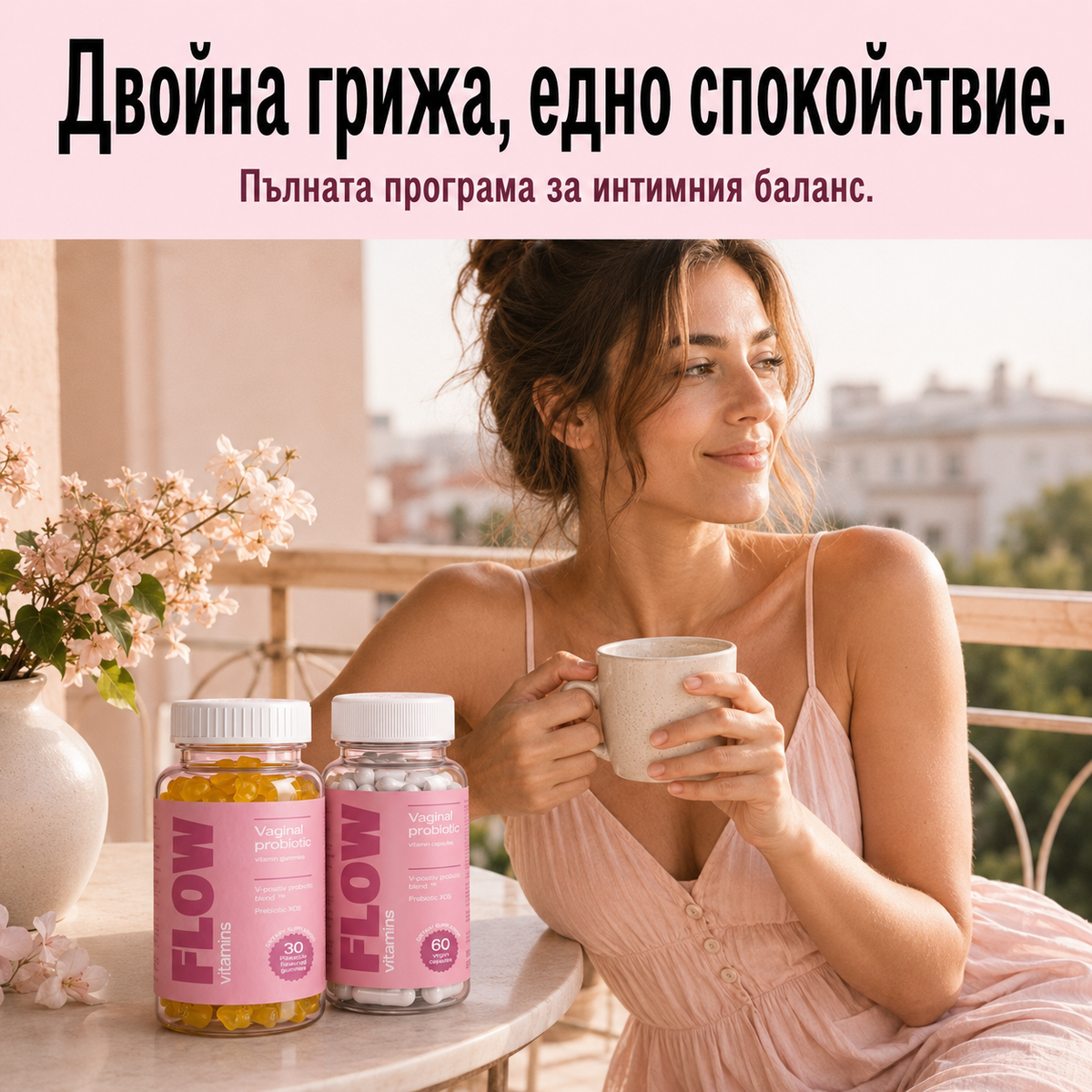 Flow пакет Пълна интимна грижа – три продукта за интимно здраве