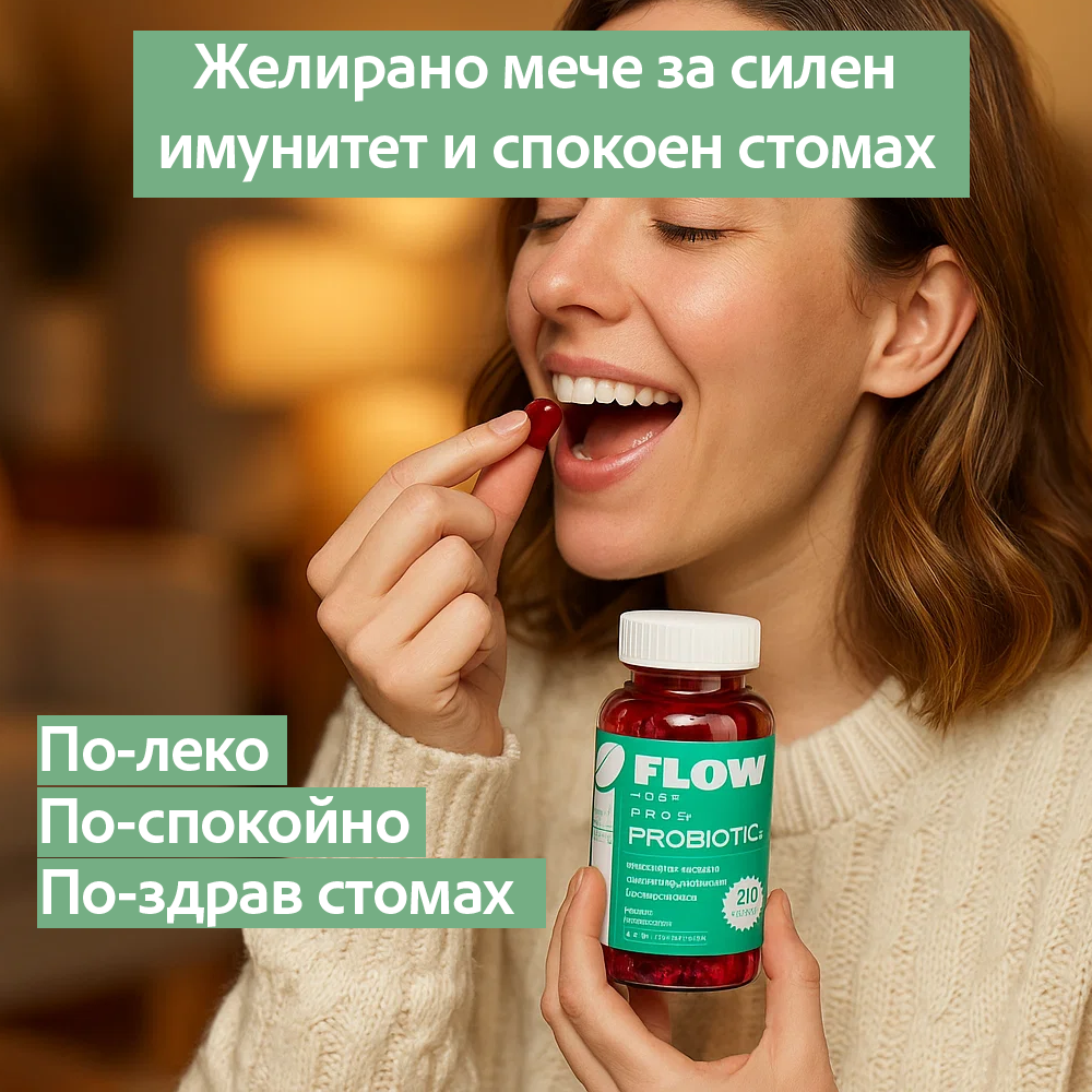 Flow Pre+Probiotic – Баланс отвътре, увереност отвън